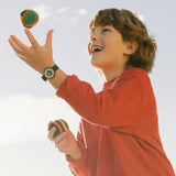 Swatch Flik Flak Fizz in Black Quartz 31.85mm Watch FCNP001