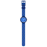 Swatch Flik Flak Fizz in Blue Quartz 31.85mm Watch FCNP002