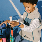 Swatch Flik Flak Fizz in Blue Quartz 31.85mm Watch FCNP002