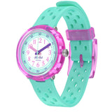 Swatch Flik Flak Fizz in Mint Quartz 31.85mm Watch FCNP003