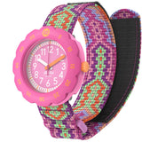 Swatch Flik Flak Loop in Pink Quartz 34.75mm Watch FPSP072