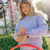 Swatch Flik Flak Loop in Pink Quartz 34.75mm Watch FPSP072