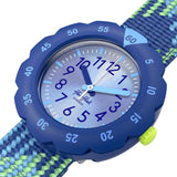 Swatch Flik Flak Loop in Blue Quartz 34.75mm Watch FPSP074