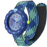 Swatch Flik Flak Loop in Blue Quartz 34.75mm Watch FPSP074