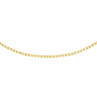 9ct Gold 16" - 18" Venetian Box Chain