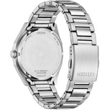 Citizen Weekender Sport Eco-Drive Silver Steel Green Dial 41mm Watch BM7630-80X