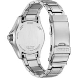 Citizen Promaster Eco Drive Silver Titanium Black Dial 40mm Watch BN0018-55E