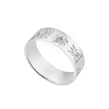 History of Ireland Silver Ring