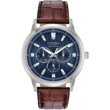 Citizen Corso Eco-Drive Blue Dial 44mm Watch BU2070-12L