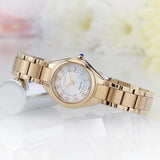 Citizen Silhouette Crystal Eco Drive Rose Gold Steel 26mm Ladies Watch EW2543-85D