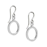Maureen Lynch Daisy Days Silver Swing Earrings