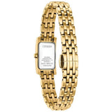Citizen Petite Palidoro Eco-Drive Gold Steel Mother of Pearl Dial 28x14mm Ladies Watch EG7112-59D