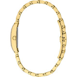 Citizen Petite Palidoro Eco-Drive Gold Tone Steel Mother of Pearl Dial 28x14mm Ladies Crystal Watch EG7112-59D