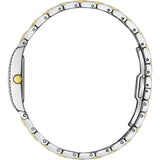 Citizen Petite Palidoro Eco-Drive Two Tone Steel Mother of Pearl Dial 28x14mm Ladies Crystal Watch EG7114-53D