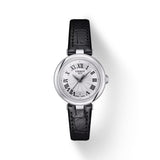 Tissot Bellissima Quartz Black Leather White Dial 26mm Watch T1260101601300