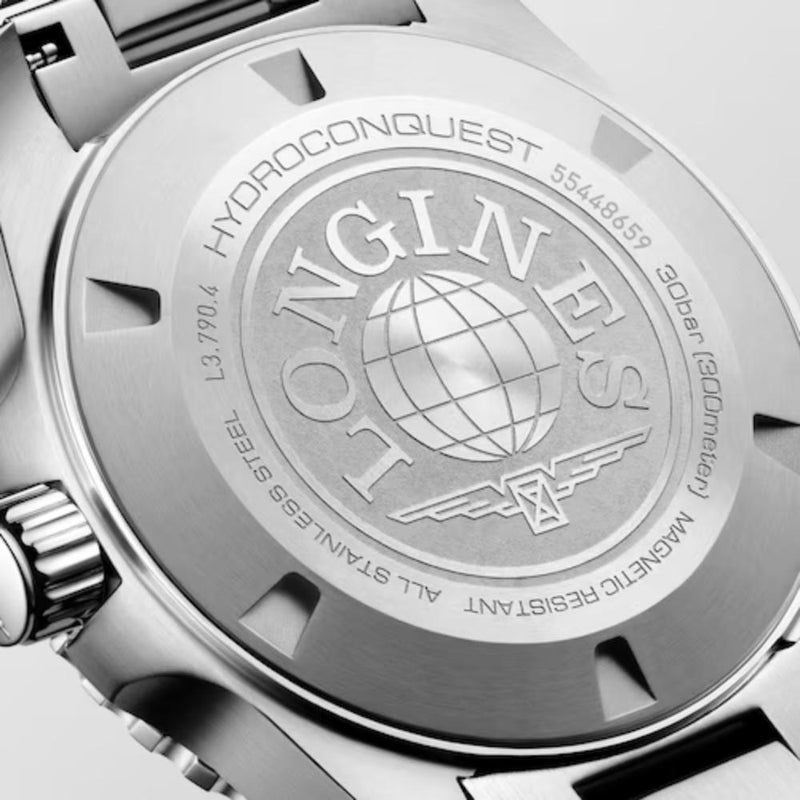 Longines Hydroconqest Automatic GMT Ceramic Bezel Brown Dial 41mm Watch L37904666