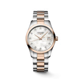 Longines Conquest Classic Quartz Two Tone Steel White Mother of Pearl Dial 34mm Watch L23863877