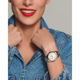 Longines Conquest Classic Quartz Two Tone Steel White Mother of Pearl Dial 34mm Watch L23863877