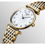 La Grande Classique de Longines Quartz Two Tone Steel 24mm Diamond Ladies Watch L42092877