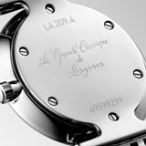La Grande Classique de Longines Quartz Silver Steel Grey Dial Ladies Diamond Watch L42094706