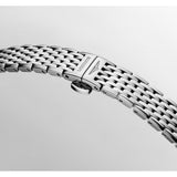 La Grande Classique de Longines Quartz Silver Steel Grey Dial Ladies Diamond Watch L42094706