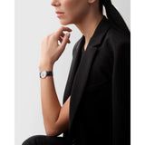 La Grande Classique de Longines Quartz White Dial Black Leather 29mm Watch L45124112