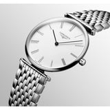 La Grande Classique de Longines Quartz Silver Steel 38mm Watch L48664116