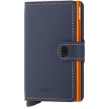 Secrid Miniwallet Matte Nightblue & Orange