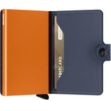 Secrid Miniwallet Matte Nightblue & Orange