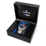 Seiko Prospex Solar Padi Edition Silver Steel Black Dial 38.50mm Watch SNE575P1