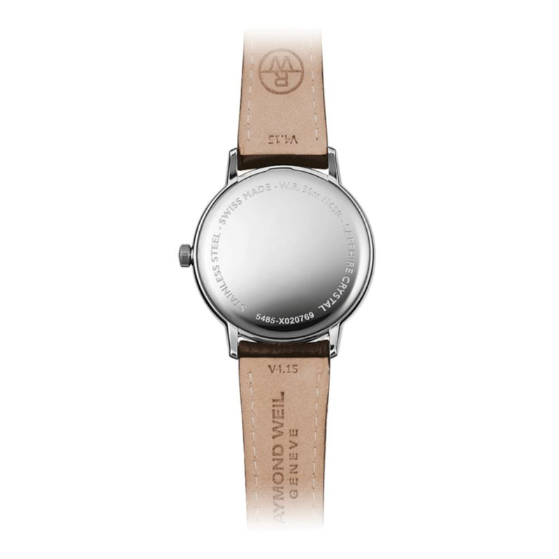 Raymond Weil Toccata Quartz Brown Leather Strap 39mm Watch 5485-SL5-65001
