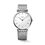 La Grande Classique de Longines Quartz Silver Steel 38mm Watch L48664116