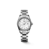 Longines Conquest Classic Quartz Stainless Steel Quartz 29.5mm Diamond Ladies Watch L22860876