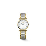 La Grande Classique de Longines Quartz Two Tone Steel 24mm Diamond Ladies Watch L42092877