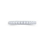 18ct Gold Split-Claw 0.30ct Half Diamond Eternity / Wedding Ring