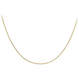 9ct Gold Diamond Cut Curb 24" Chain