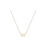 9ct Gold Butterfly Necklace