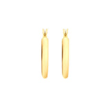 9ct Gold 16mm Creole Hoop Earrings