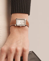 Baume et Mercier Brown Leather Hampton 10472 Ladies Watch M0A10472