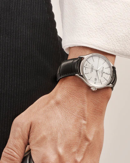Baume et Mercier Black Clifton 10518 Chronometer Automatic 40mm Watch M0A10518