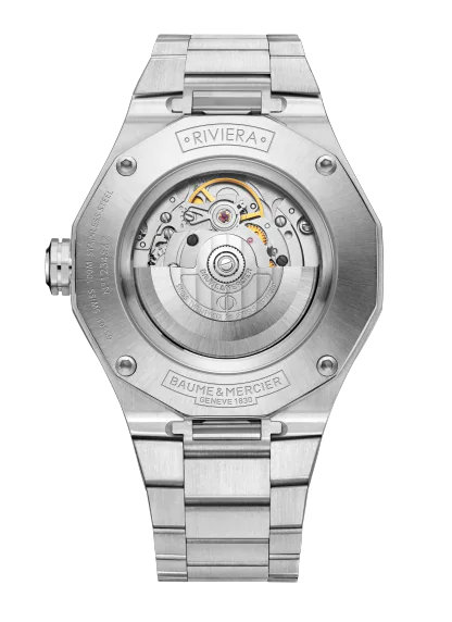 Baume et Mercier Black Dial Riviera 10621 Automatic 42mm Watch M0A10621