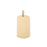9ct Gold Dog Tag