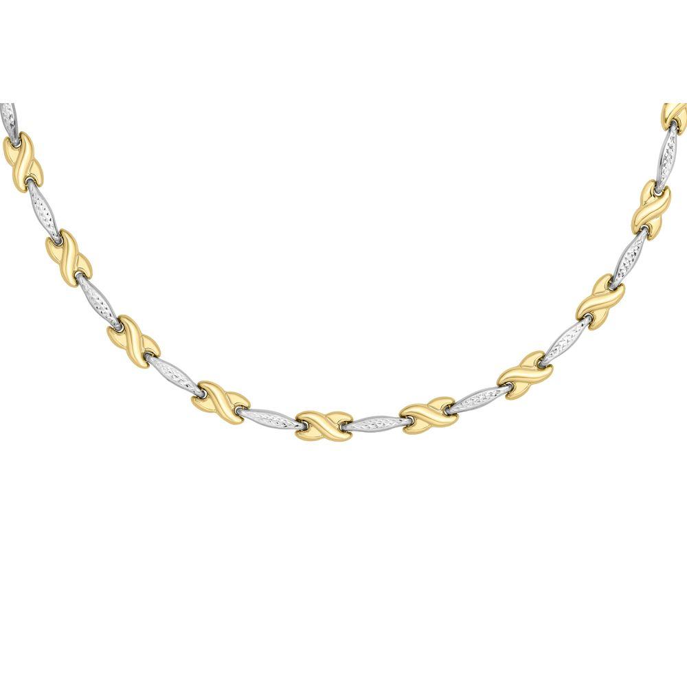 Two tone gold pendant new arrivals