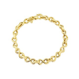 9ct Gold Infinity Link Bracelet