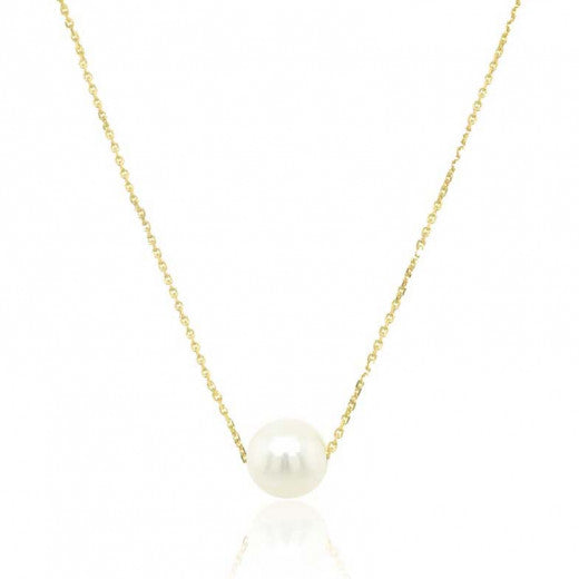 9ct Gold Culture Pearl Necklace