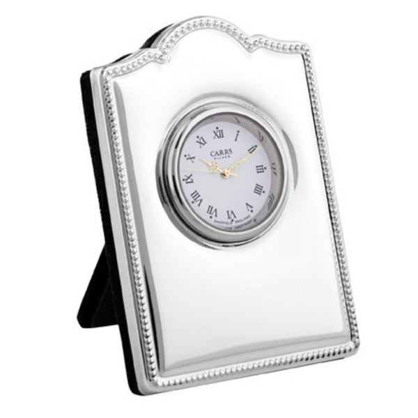 Sterling Silver Mini Clock