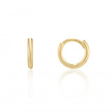 9ct Gold 5mm Huggie Earrings