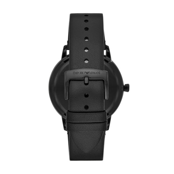 Emporio Armani Ruggero Quartz All Black 43mm Watch AR11278