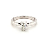 Platinum Solitaire Diamond Ring