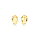 9ct Gold Knot Earrings